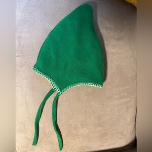 Hanna Andersson Green Fleece Gnome Hat